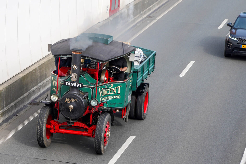 www.ezytrack.nl, foden teamtruck, steam lorry